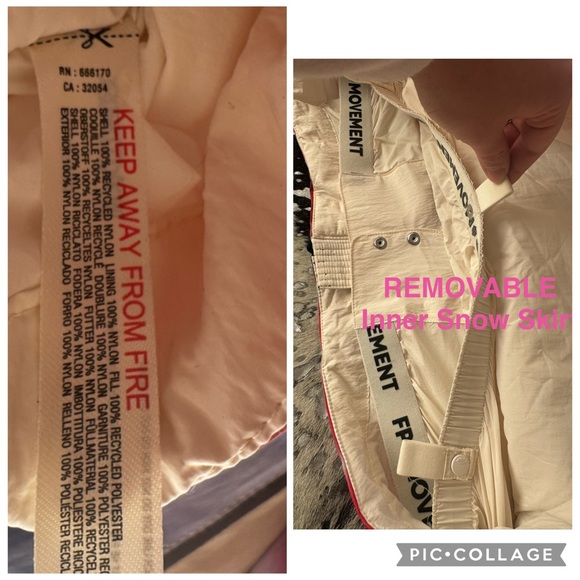 FP Movement by Free People NWT Multicolor Ski jacket and ski pants - Picture 8 of 14